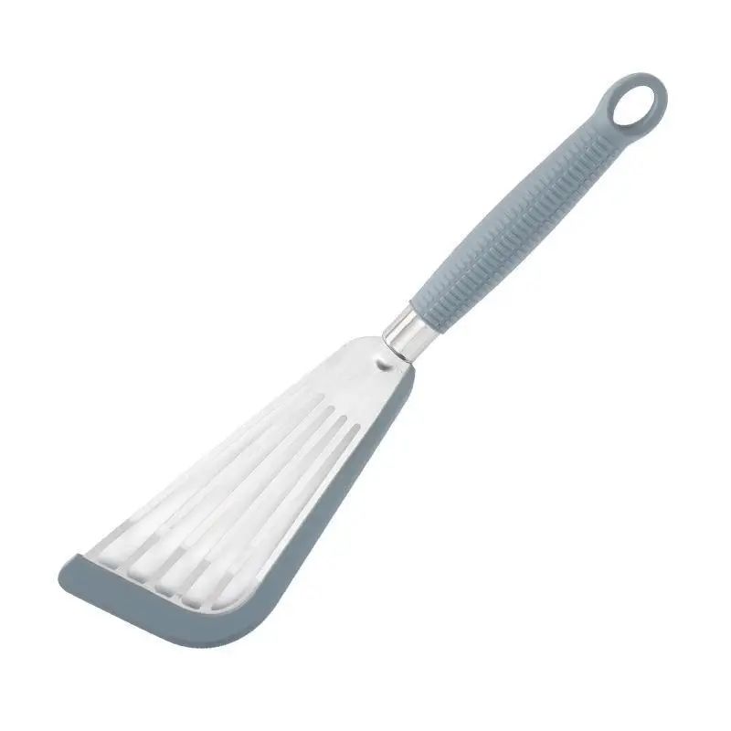 Heat-Resistant Slotted Spatula | Food-Grade Stainless Steel Turner with Non-Slip Handle