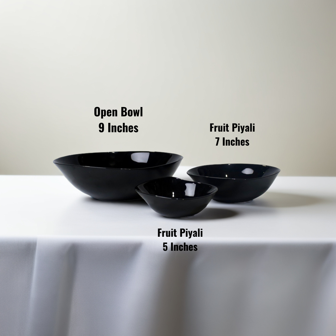 Danny Home Opal Ware Bowls | Square Shape Marble Bowls | Dishwasher Safe | Microwave Safe