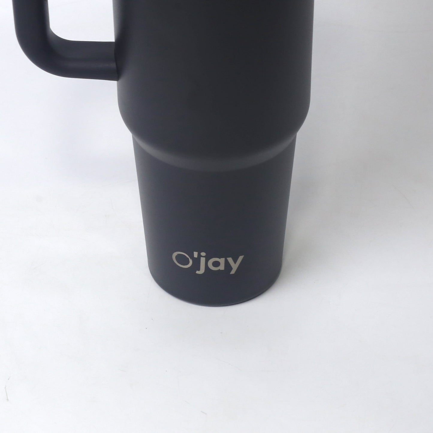 O’jay Matte Black Tumbler – 40oz & 50oz | Leak-Proof, Stainless Steel, Vacuum Insulated