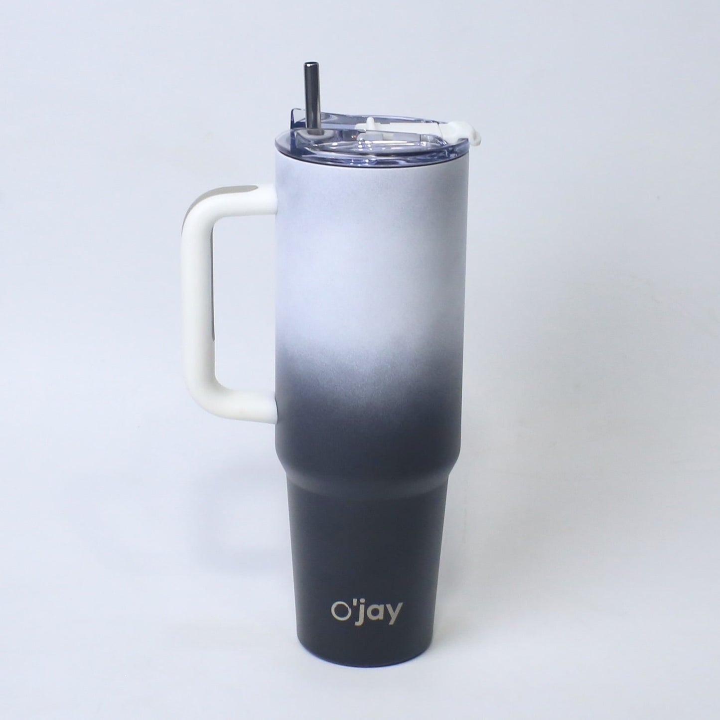 O’jay Velvet Mist Tumbler – 40oz & 50oz | Stainless Steel, Leak-Proof, Gradient Black