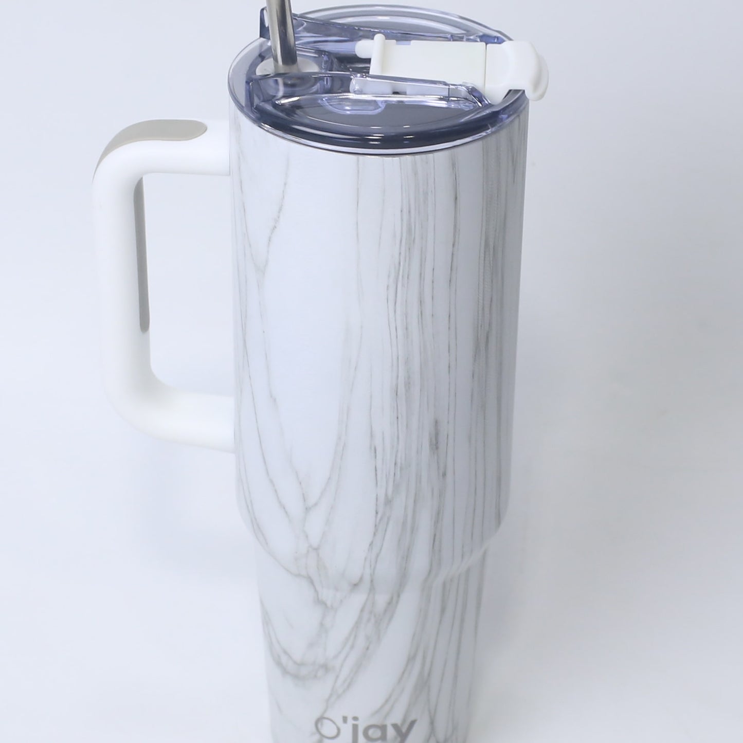 O’jay Whitewood Tumbler – 40oz & 50oz | Insulated Leak-Proof Steel Mug