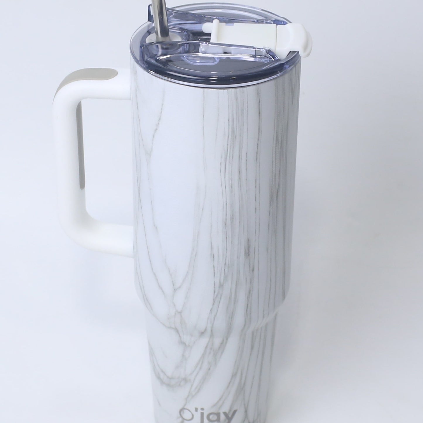 O’jay Whitewood Tumbler – 40oz & 50oz | Insulated Leak-Proof Steel Mug