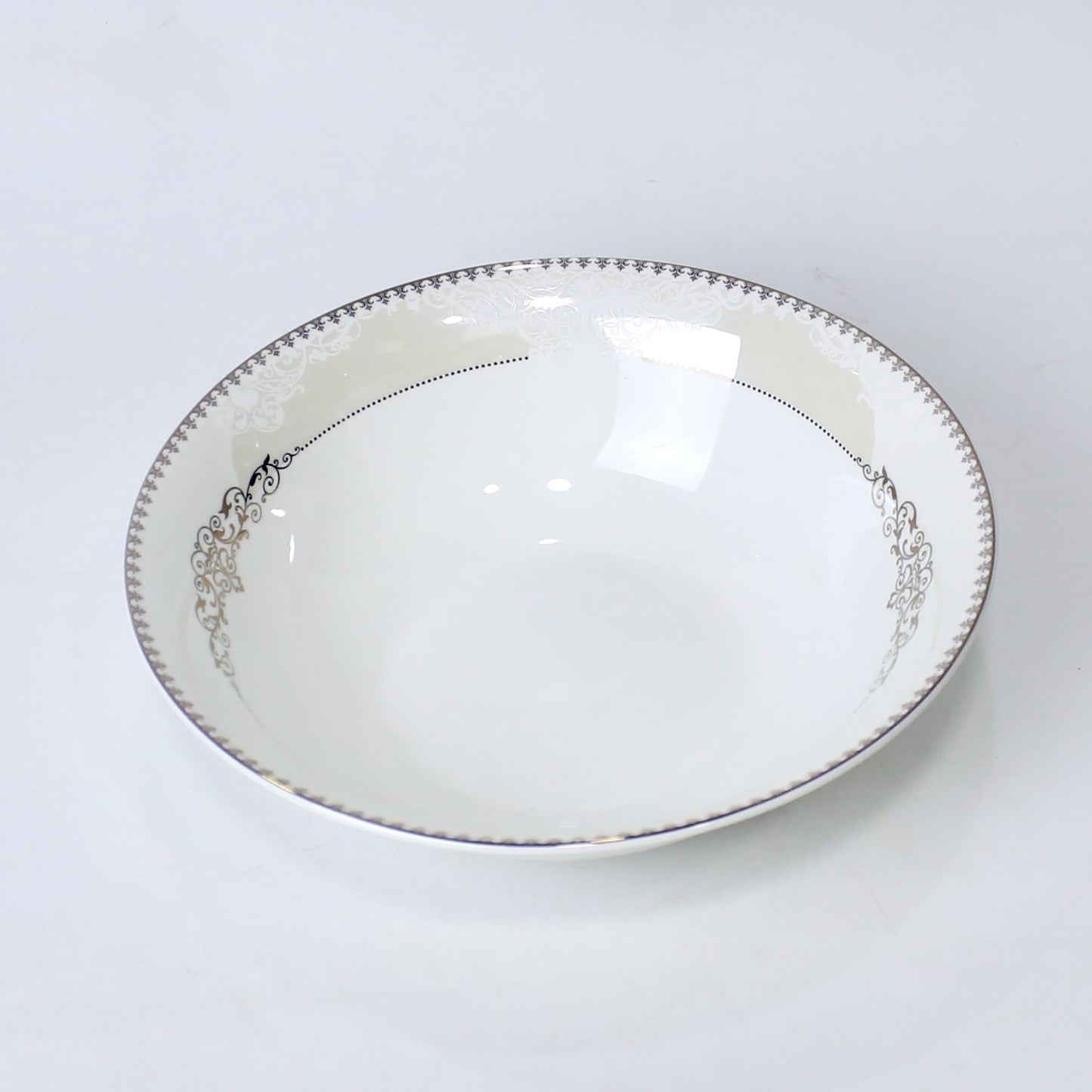 Porcelain Bone China Serving Bowl β 9 Inch | Elegant Dinnerware