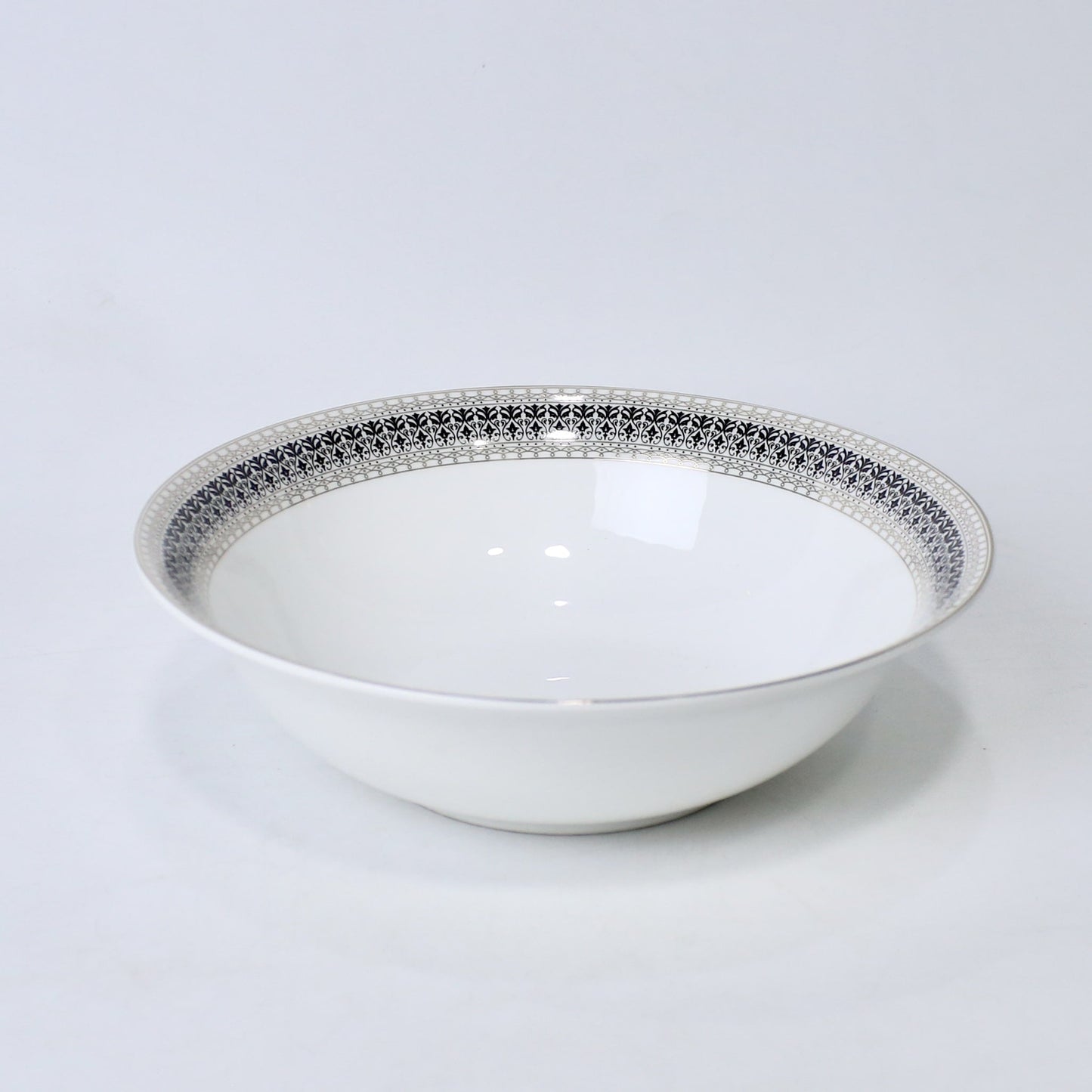 Porcelain Bone China Serving Bowl – 9 Inch | Elegant Dinnerware
