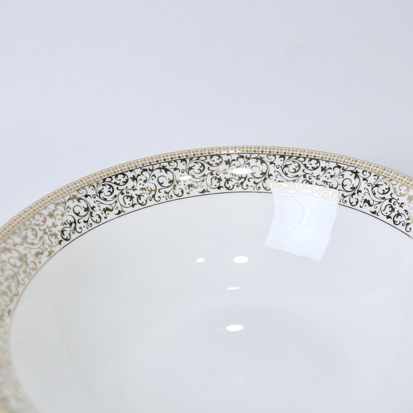 Porcelain Bone China Serving Bowl – 9 Inch | Elegant Dinnerware