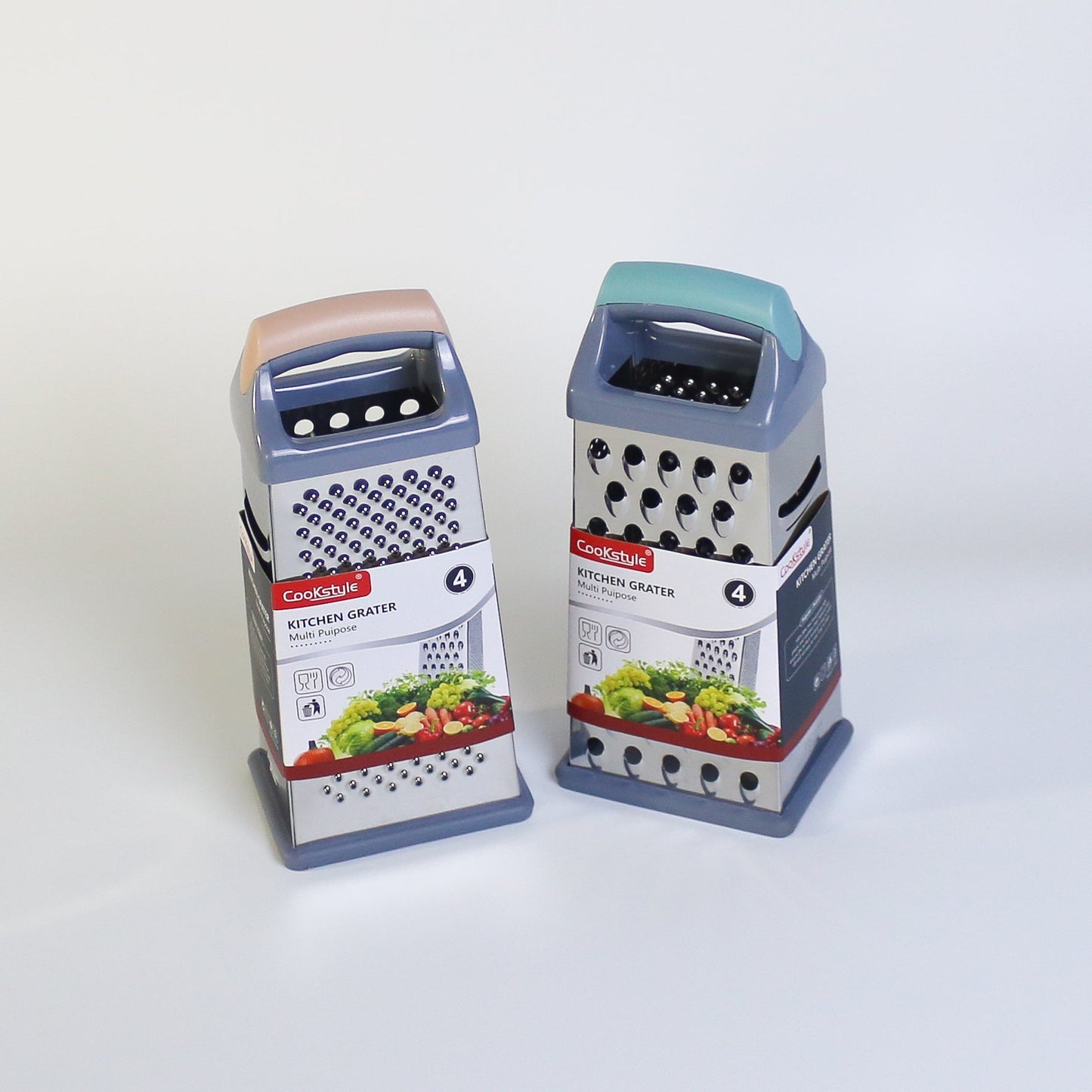 Multi-Purpose 4-Side Stainless Steel Kitchen Grater