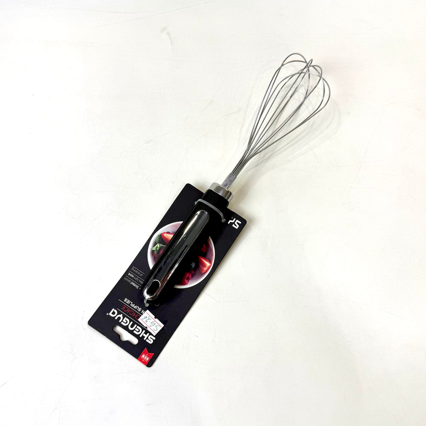 Premium Stainless Steel Wire Whisk - Professional Kitchen Mixing Tool
