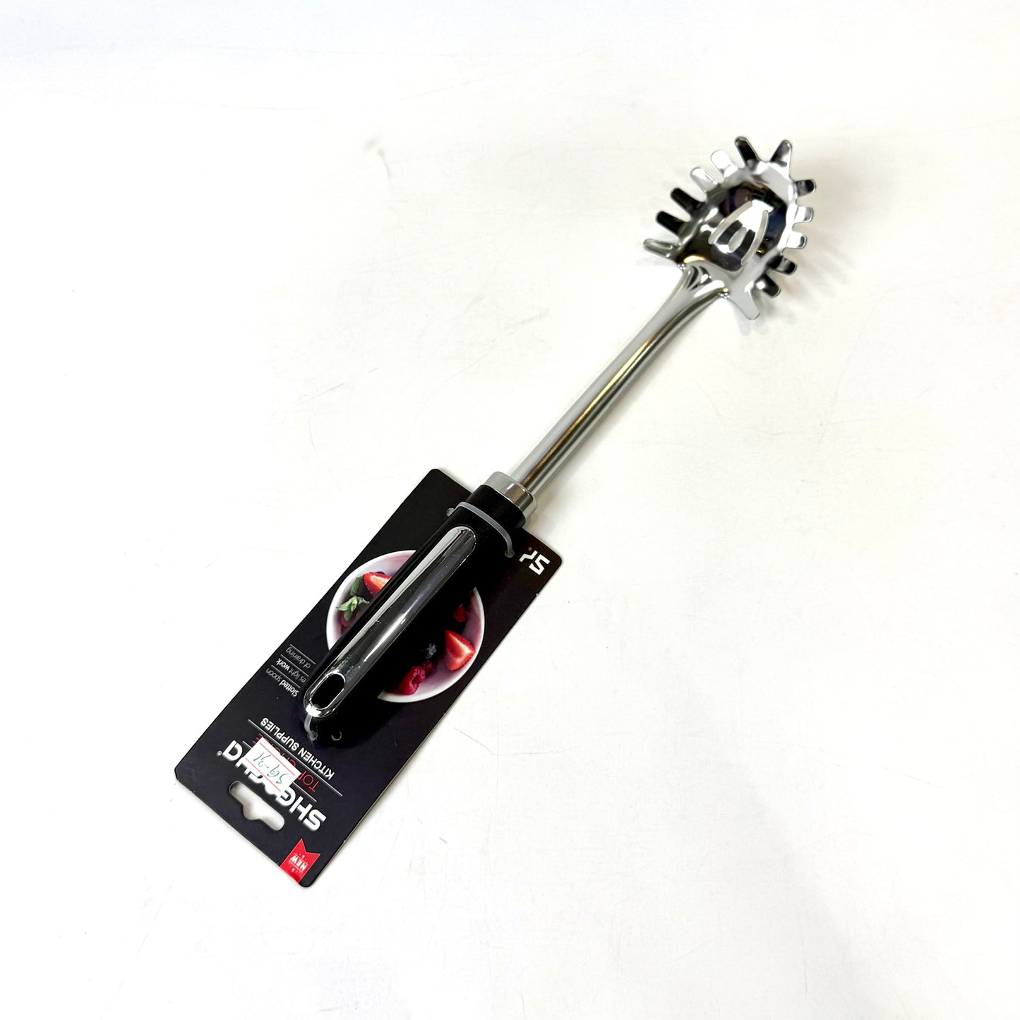 Premium Stainless Steel Pasta Server - Multi-Purpose Spaghetti Fork