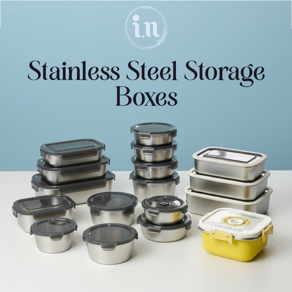 Stainless Steel Storage Boxes