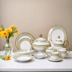 Elegant 61-Piece Dinner Set - Luxury Tableware Collection
