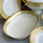 Elegant 61-Piece Dinner Set - Luxury Tableware Collection