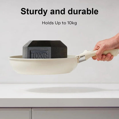 Detachable Anti-Scalding Pan Handle | Heat-Resistant Removable Grip for Pots & Frying Pans