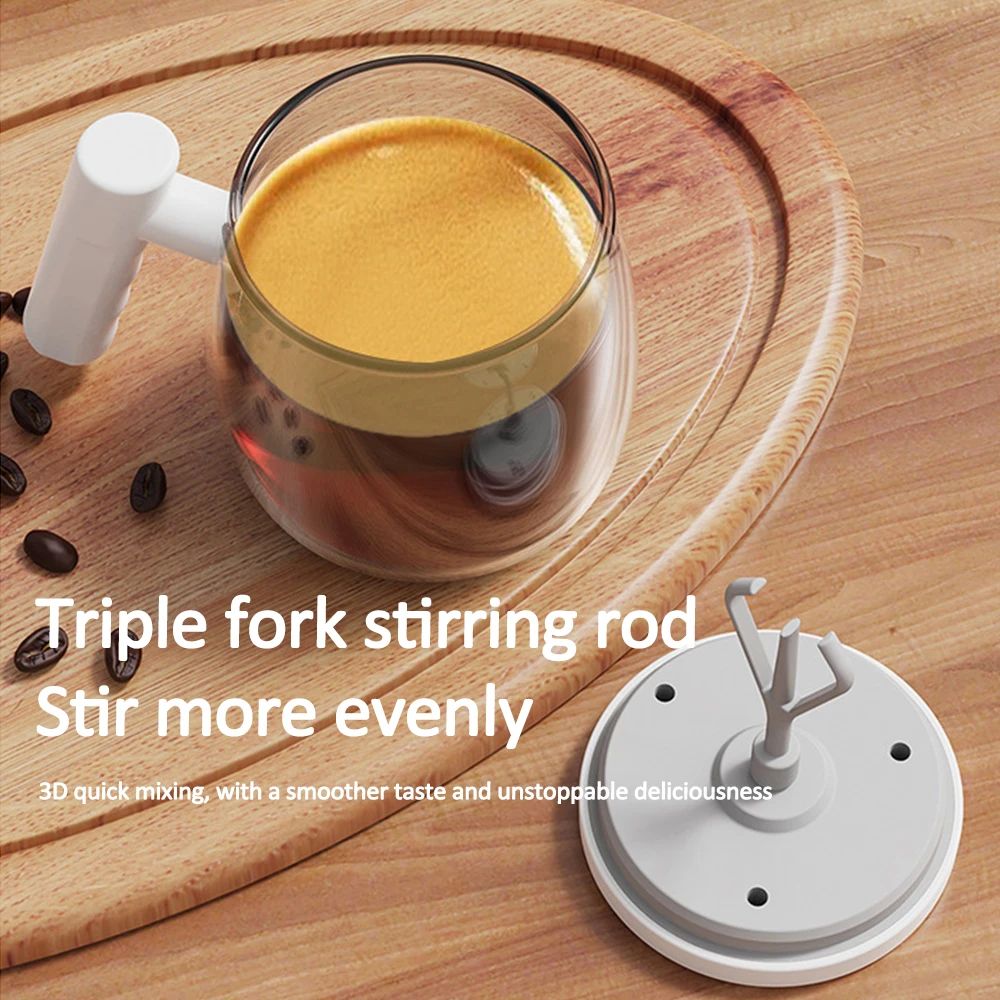 Electric Handheld Milk Frother & Drink Mixer | Rechargeable Coffee, Protein & Egg Beater