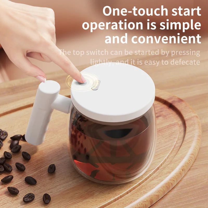 Electric Handheld Milk Frother & Drink Mixer | Rechargeable Coffee, Protein & Egg Beater