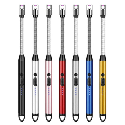 Type-C Rechargeable Electric Arc Lighter | Long Handle Kitchen Igniter for Gas Stove, Candle & BBQ