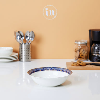 Porcelain Bone China Serving Bowl – 9 Inch | Elegant Dinnerware
