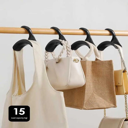 Wardrobe Bag Hanger Hook | Closet Rod Handbag Organizer for Purses, Totes & Backpacks