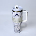 Silver Tide Stanley Tumbler - 1.18 L