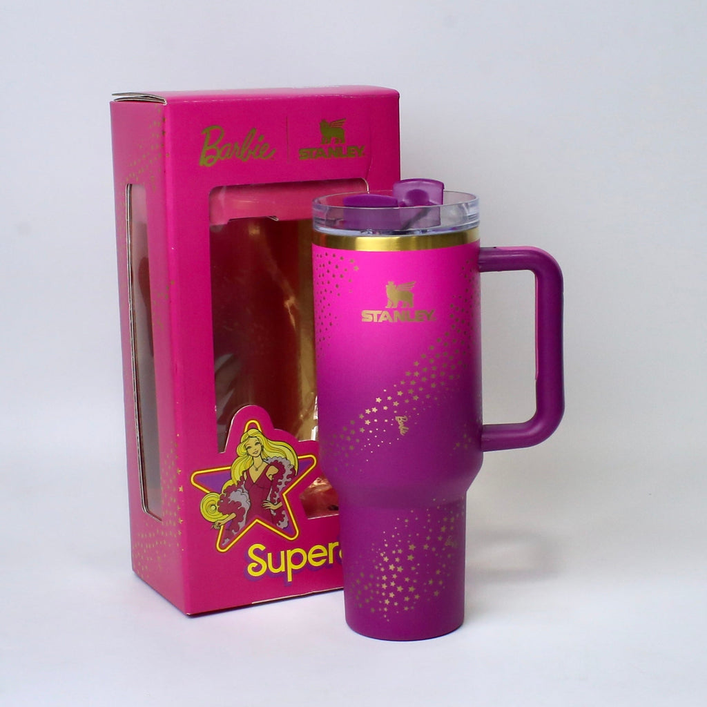 The Barbie X Stanley 70's Super Star Stanley Quencher H2.0  Tumbler - 1.18 L