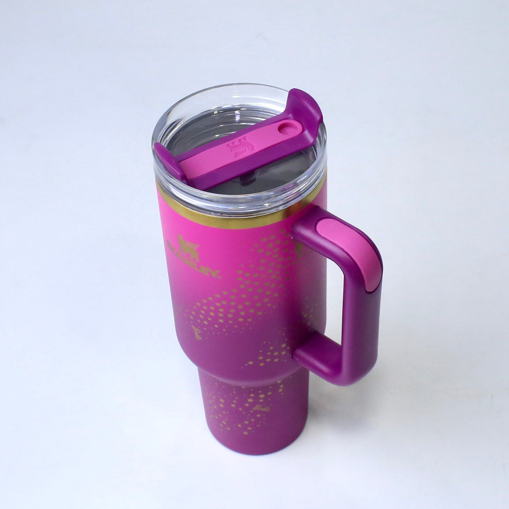 The Barbie X Stanley 70's Super Star Stanley Quencher H2.0  Tumbler - 1.18 L