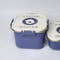 Stainless Steel Storage Boxes (1000ML, 1700ML, 2200ML)  With Vacuum Pump