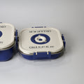 Stainless Steel Storage Boxes (1000ML, 1700ML, 2200ML)  With Vacuum Pump