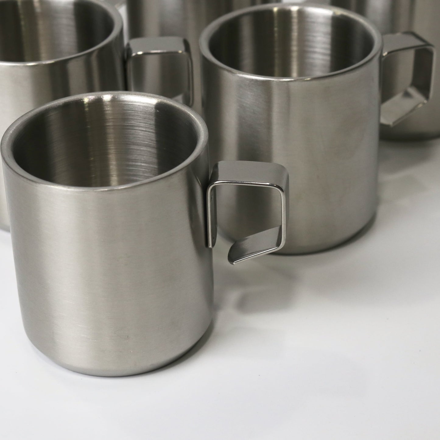 Premium Stainless Steel 304 Single Piece Mug – 220ML Coffee & Tea Cup | Golden & Silver Color Options