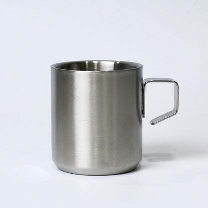 Premium Stainless Steel 304 Single Piece Mug – 220ML Coffee & Tea Cup | Golden & Silver Color Options