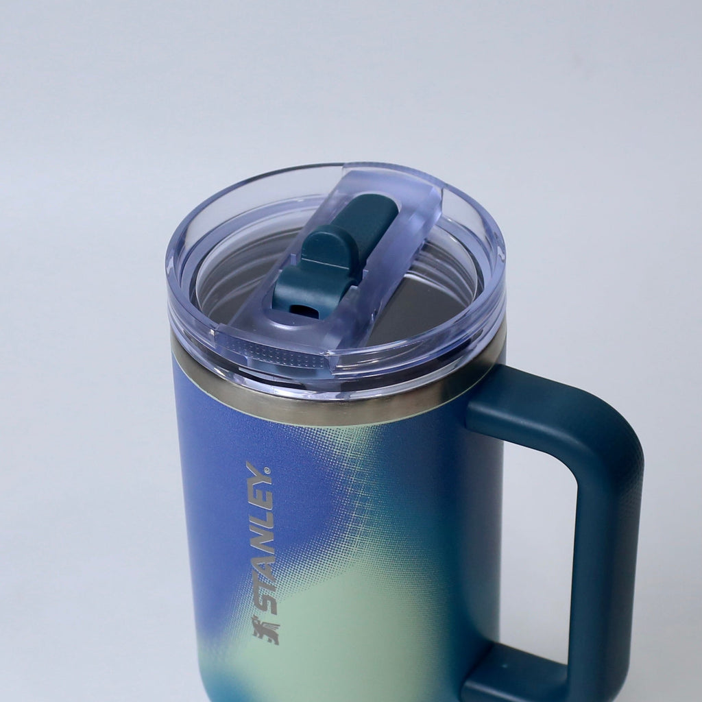 Ocean Fade 40oz Stainless Steel Stanley Tumbler | Hot & Cold Travel Mug