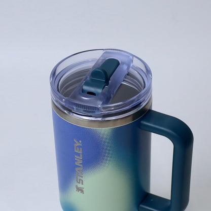 Ocean Fade 40oz Stainless Steel Stanley Tumbler | Hot & Cold Travel Mug