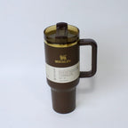 Mocha Brown 40oz Stainless Steel Stanley Tumbler | Hot & Cold Travel Mug – Imperial Nest