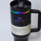 Cosmic Black 40oz Stainless Steel Stanley Tumbler | Hot & Cold Travel Mug – Imperial Nest