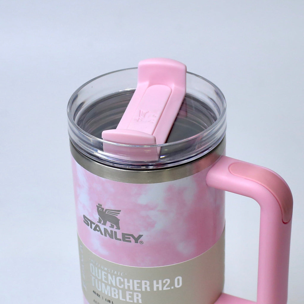 Blush Marble 40oz Stainless Steel Stanley Tumbler | Hot & Cold Travel Mug – Imperial Nest