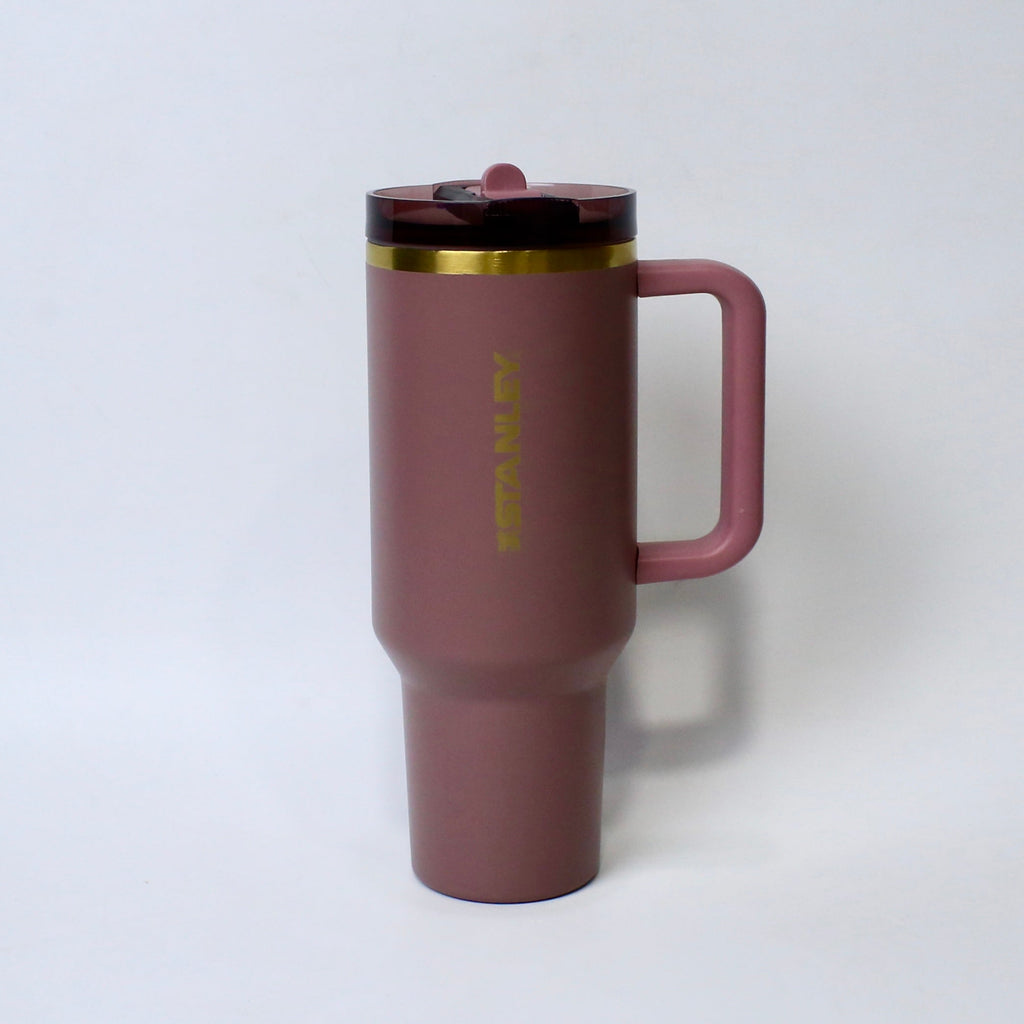 Velvet Rose 40oz Stainless Steel Stanley Tumbler | Matte Finish |  Imperial Nest