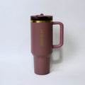 Velvet Rose 40oz Stainless Steel Stanley Tumbler | Matte Finish |  Imperial Nest