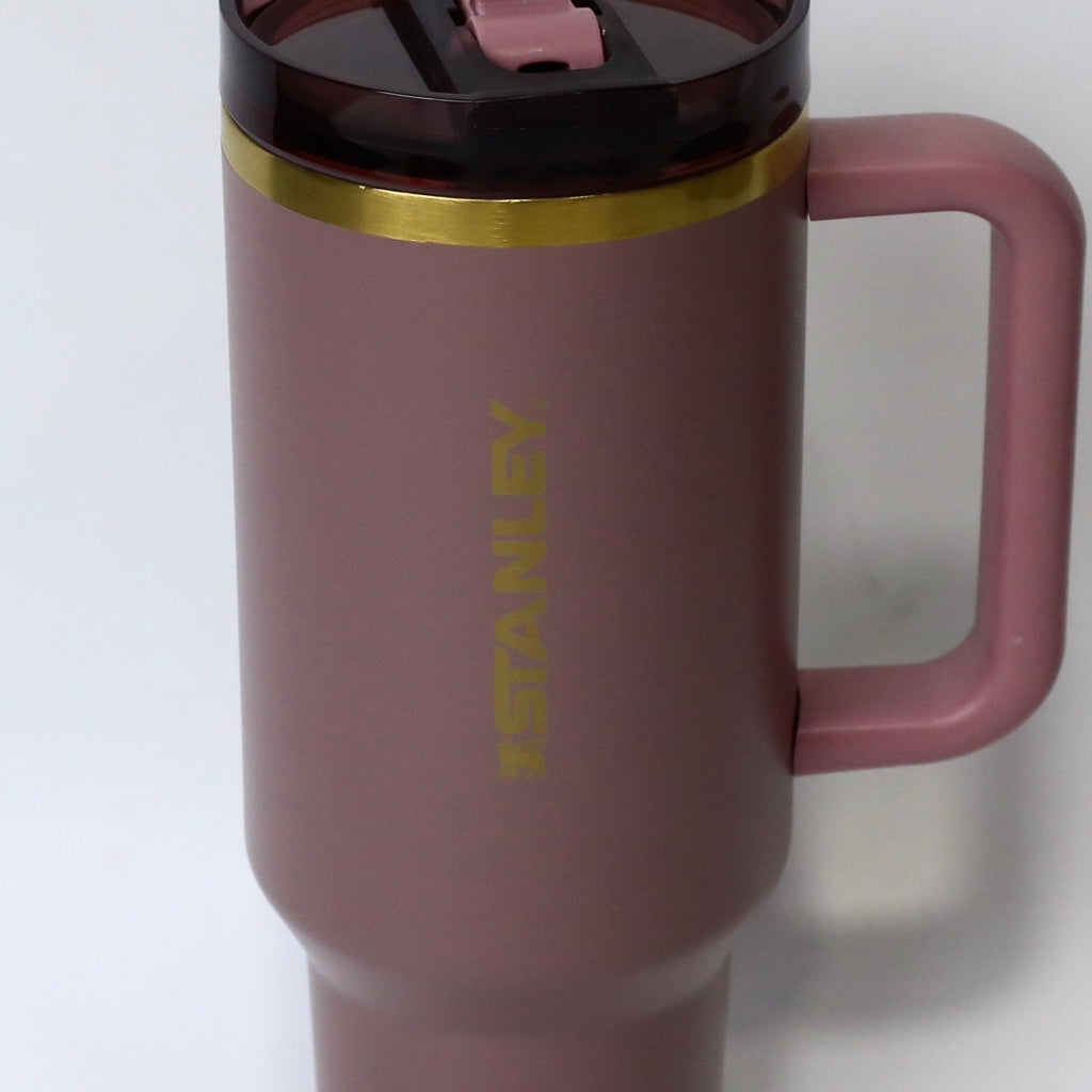 Velvet Rose 40oz Stainless Steel Stanley Tumbler | Matte Finish |  Imperial Nest