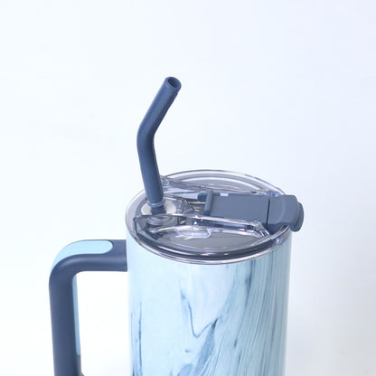 O’jay Arctic Marble Tumbler – 40oz & 50oz | Leak-Proof, Stainless Steel Travel Mug