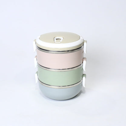Stackable Lunch Box – 1, 2, 3, 4 Layers | Vacuum Insulated Food Container | Imperial Nest