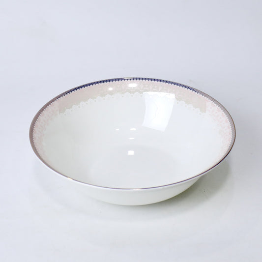 Porcelain Bone China Serving Bowl – 9 Inch | Elegant Dinnerware