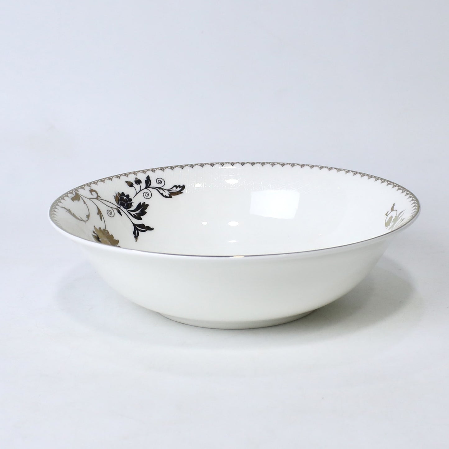 Porcelain Bone China Serving Bowl – 9 Inch | Elegant Dinnerware