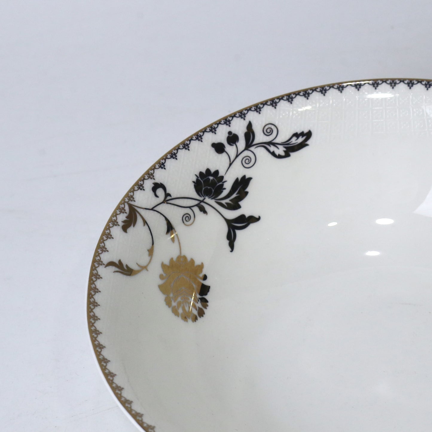 Porcelain Bone China Serving Bowl – 9 Inch | Elegant Dinnerware