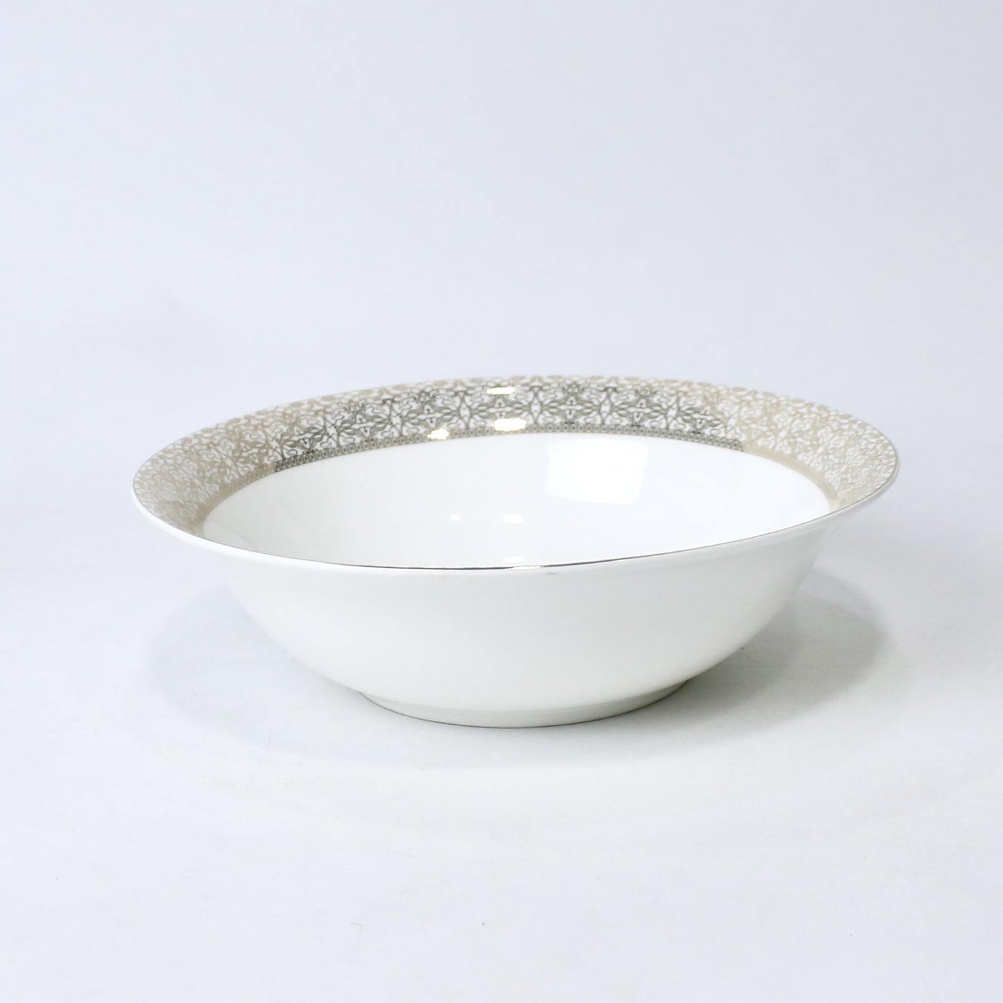Porcelain Bone China Serving Bowl – 9 Inch | Elegant Dinnerware