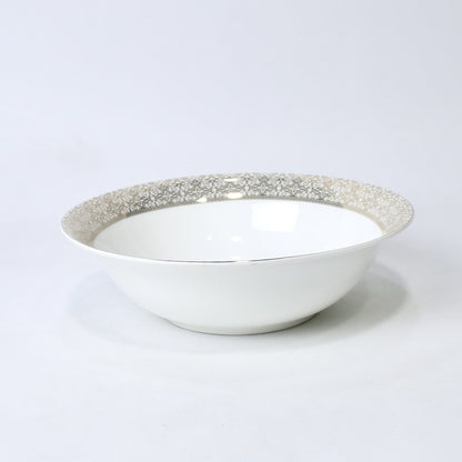 Porcelain Bone China Serving Bowl – 9 Inch | Elegant Dinnerware