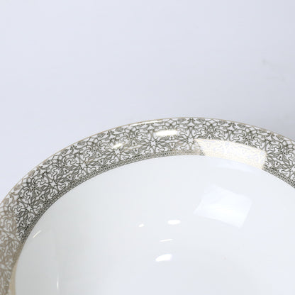 Porcelain Bone China Serving Bowl – 9 Inch | Elegant Dinnerware