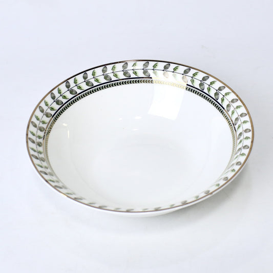Porcelain Bone China Serving Bowl – 9 Inch | Elegant Dinnerware