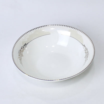 Porcelain Bone China Serving Bowl – 9 Inch | Elegant Dinnerware