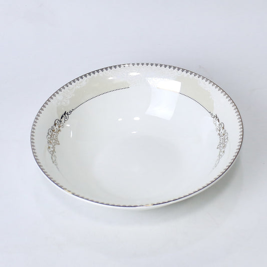 Porcelain Bone China Serving Bowl – 9 Inch | Elegant Dinnerware