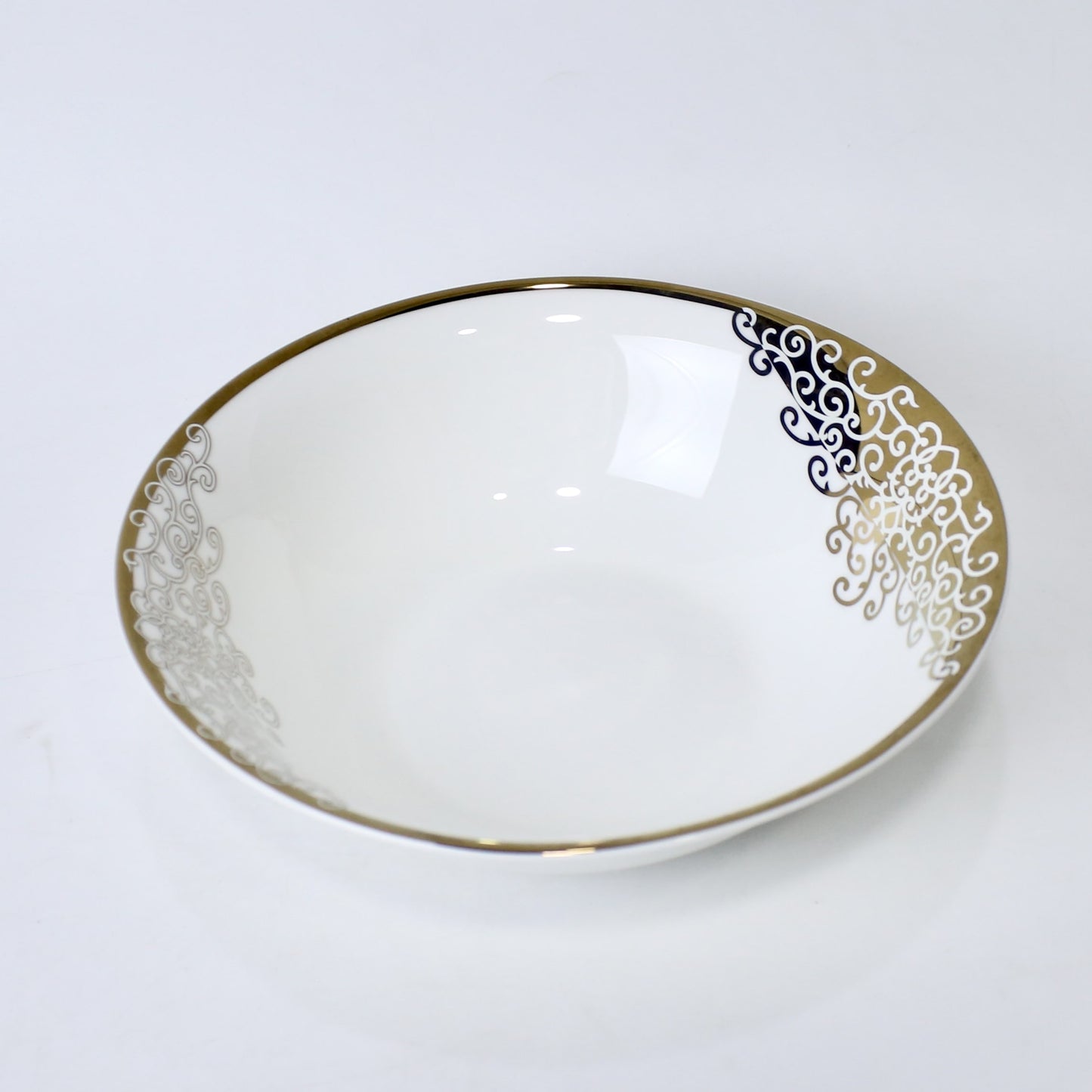 Porcelain Bone China Serving Bowl – 9 Inch | Elegant Dinnerware