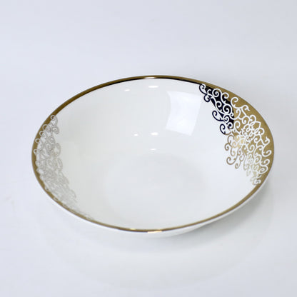 Porcelain Bone China Serving Bowl – 9 Inch | Elegant Dinnerware