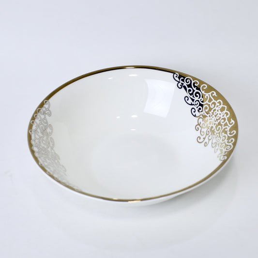 Porcelain Bone China Serving Bowl – 9 Inch | Elegant Dinnerware